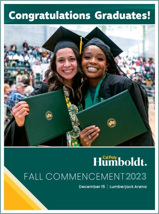 Congratulations Graduates! Fall Commencement 2023, Dec 15 | Lumberjack Arena